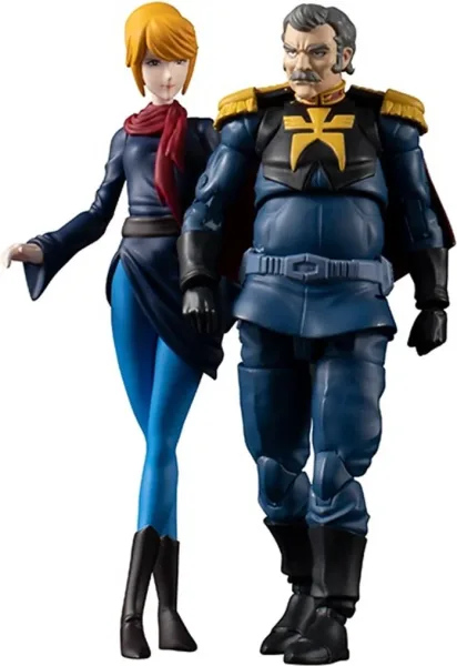Figuras megahouse g.m.g mobilesuit gundam principality of zeon army 07 ramba ral & crowley hamon