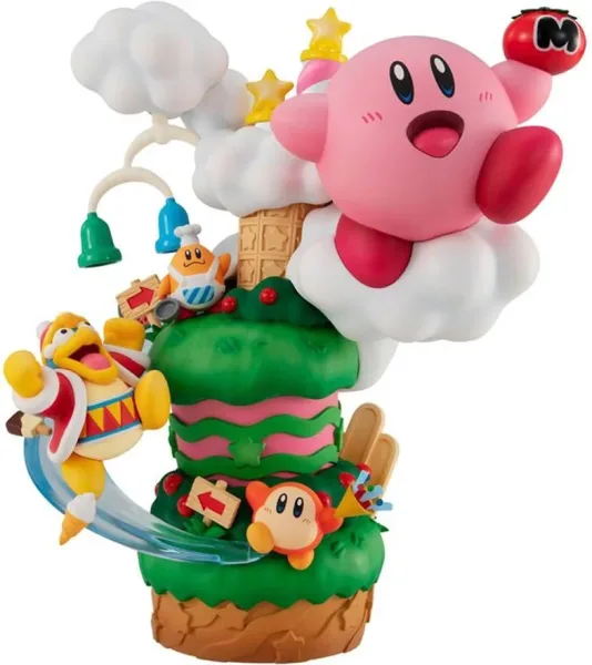 Figura megahouse kirby super star gourmet race kirby