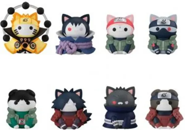 Figura megahouse naruto megacat last battle 1 unidad aleatoria