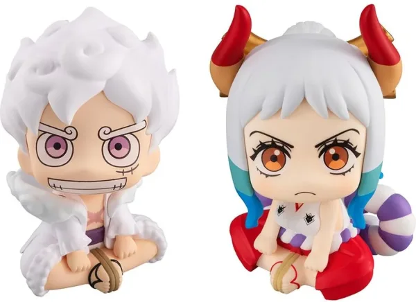Figura megahouse one piece look up monkey d luffy gear 5 & yamato