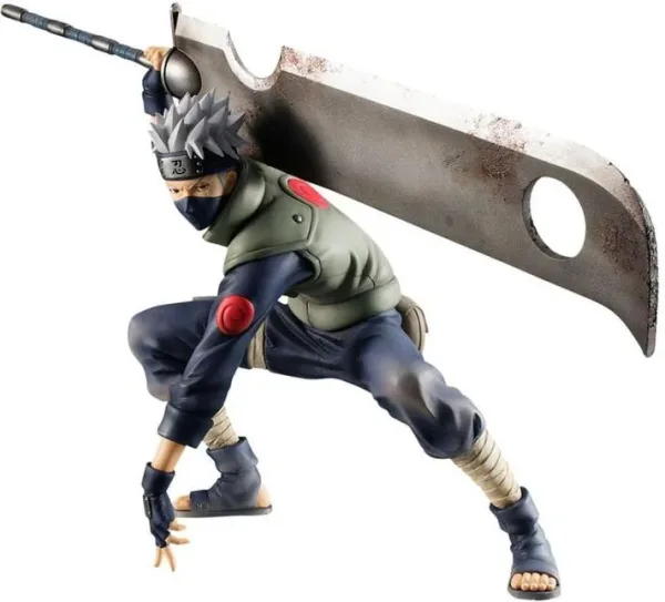 Figura megahouse gem series naruto kakashi hatake great ninja war 15th anniversary