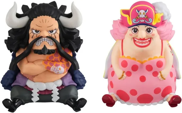Set figuras megahouse lookup one piece kaido the beast & big mom
