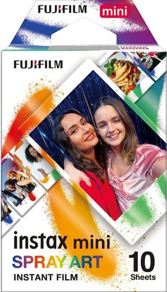 Pelicula fujifilm para instax mini spray art