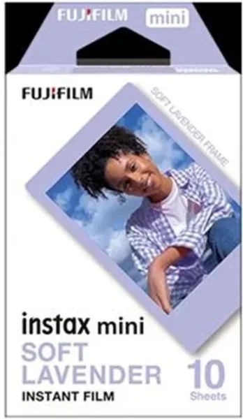 Pelicula fujifilm para instax mini soft lavender