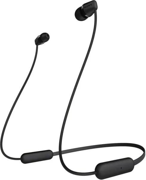 Auriculares sony wic200b - negro - inalambricos - microfono