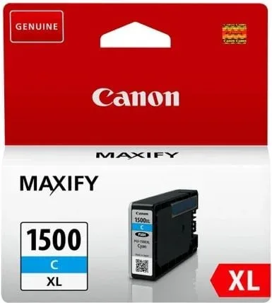 Cartucho de Tinta Original Canon PGI-1500XL Alta Capacidad/ Cian