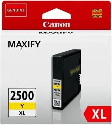 Cartucho de Tinta Original Canon PGI-2500XL Alta Capacidad/ Amarillo