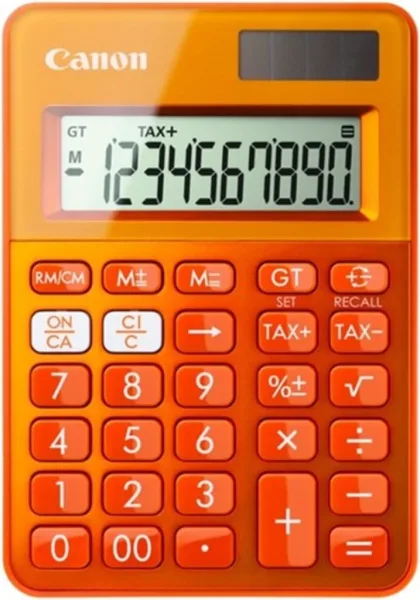 Calculadora canon sobremesa ls - 100k naranja