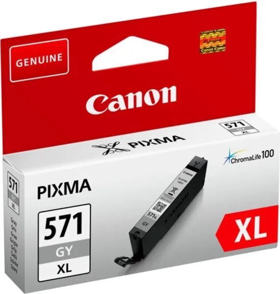 Cartucho tinta canon cli - 571gy xl gris  mg5750