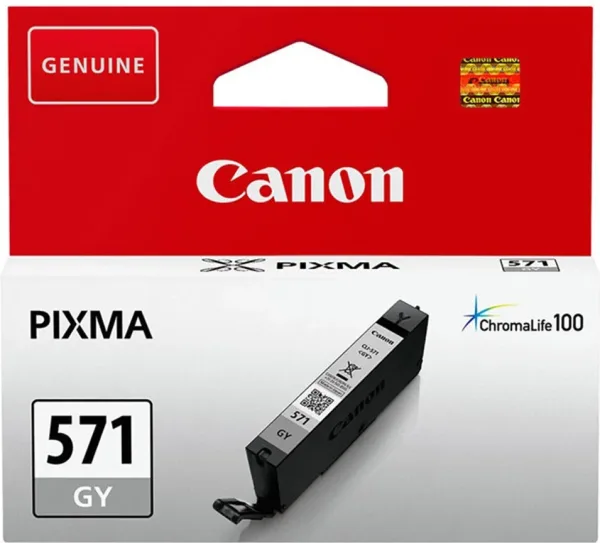 Cartucho tinta canon cli - 571gy gris mg7750 mg7751 mg7752