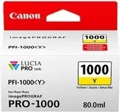 Cartucho canon pfi - 1000y amarillo pro - 1000