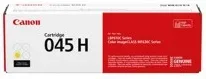 Toner canon 045h amarillo 1243c002 2200pag lbp611 - 613