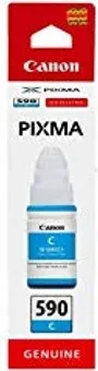 Botella tinta canon gi - 590c cian 70ml 7000 paginas