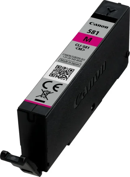 Cartucho tinta canon cli 581 m magenta pixma tr7550 - tr8550 - ts6150 - ts6151 - ts8150 - ts8151 - ts8152 - ts9150 - ts9155