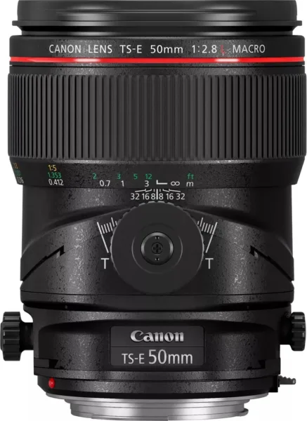 Objetivo canon ts - e 50mm f - 2.8l macro