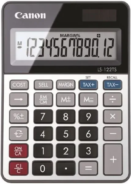 Calculadora canon sobremesa ls - 122 dbl