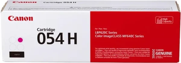 Toner canon 054h magenta 2300 pag lbp622 -  mf641 -  mf644 -  lbp621 -  lbp623 -  mf641 -  mf643 -  mf645