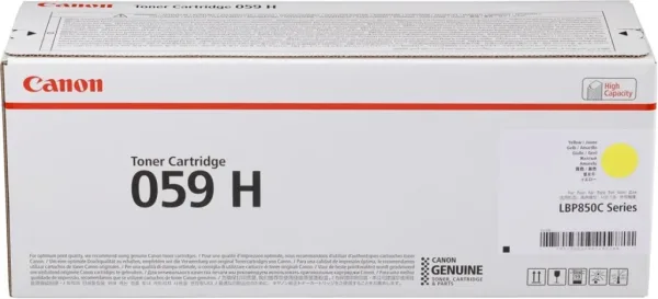 Toner canon 059h amarillo 13500 paginas