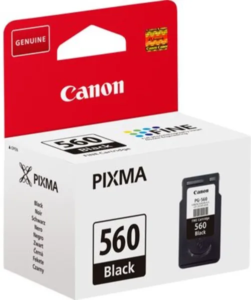 Cartucho de Tinta Original Canon PG-560/ Negro