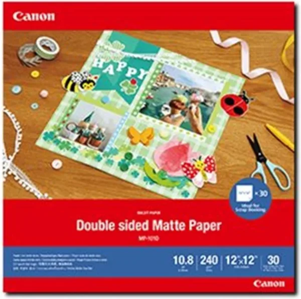 Papel canon mp - 101d foto mate 30x30cm 30 hojas