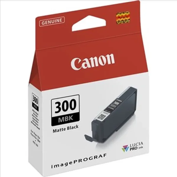 Cartucho canon pfi - 300 pbk negro foto