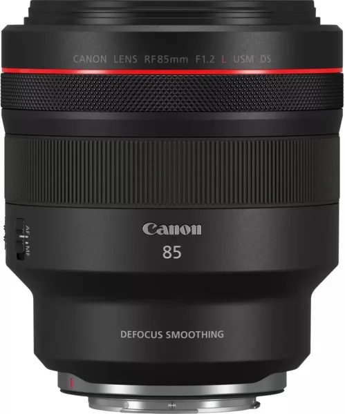 Objetivo canon rf 85mm f:1.2l usm ds