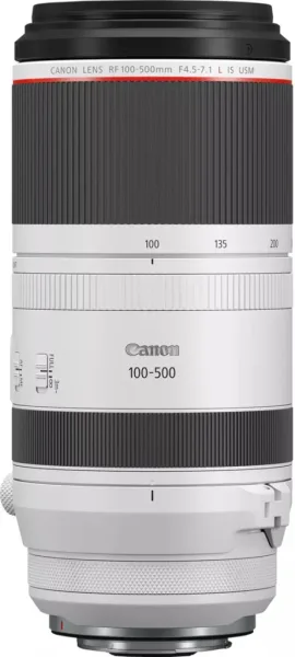 Objetivo canon rf 100 - 500mm f4.5 - 7.1l is usm