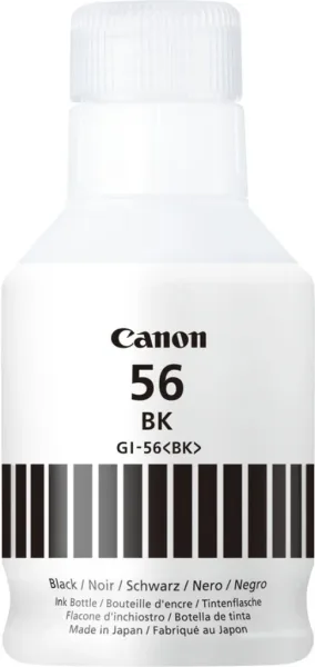 CARTUCHO BOTELLA TINTA NEGRO GI-56 CANON