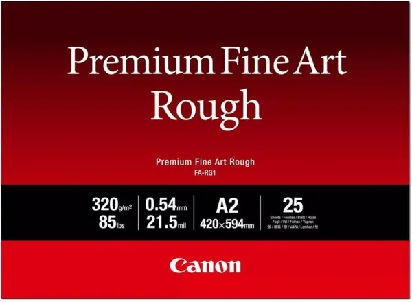 Papel canon fa - rg1 a2 25 hojas
