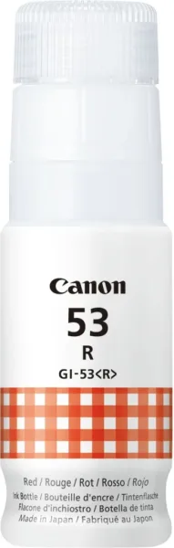 Botella tinta canon gi - 53r roja