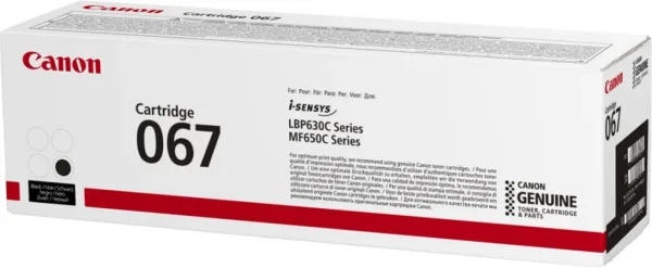 Toner canon 067 negro