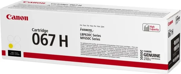 TONER AMARILLO CANON 067H