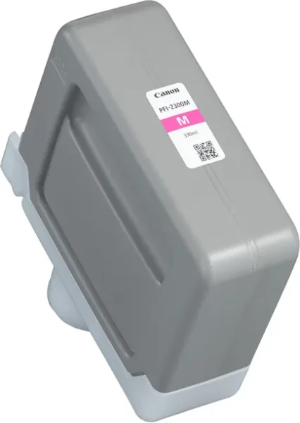 Cartucho tinta canon pfi - 2300m magenta 330ml