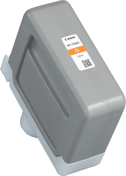 Cartucho tinta canon pfi - 2300o naranja 330ml