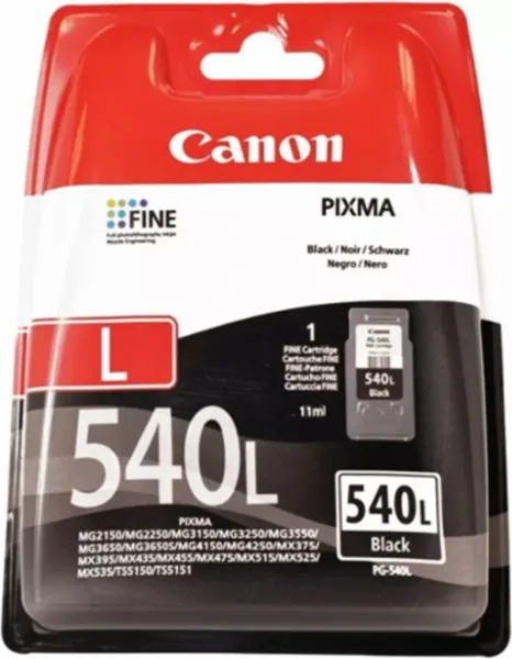 Cartucho de Tinta Original Canon PG-540L/ Negro