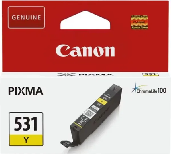 CARTUCHO TINTA AMARILLO CANON CLI-531Y