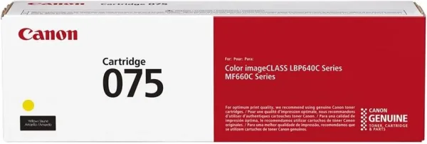 Toner canon 075 amarillo para cl mfp - sfp