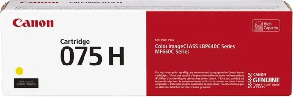Toner canon 075 h amarillo para cl mfp - sfp