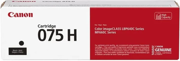 Toner canon 075 h negro para cl mfp - sfp