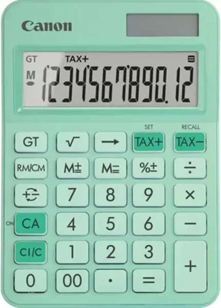 Calculadora canon sobremesa ls - 125kb - gr emea hb 12 digitos verde