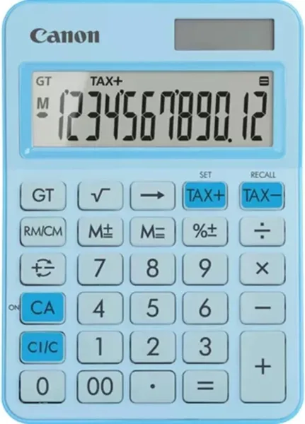 Calculadora canon sobremesa ls - 125kb - pbl emea hb 12 digitos azul