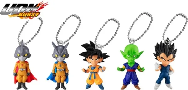 Set gashapon figuras bandai lote 40 articulos dragon ball super udm burst 50