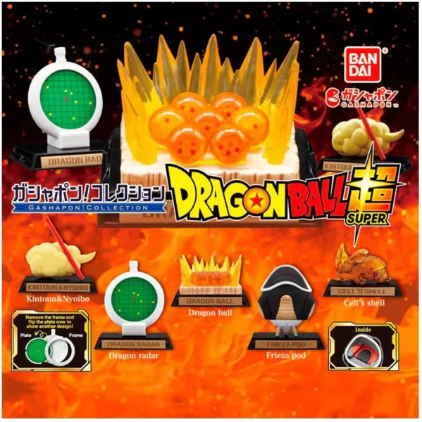 Set gashapon replica figura bandai lote 30 articulos dragon ball gashapon collection 01