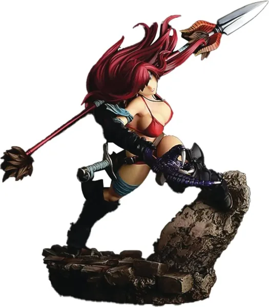 Figura good smile company fairy tail erza scarlet the knight black armor edicion limitada