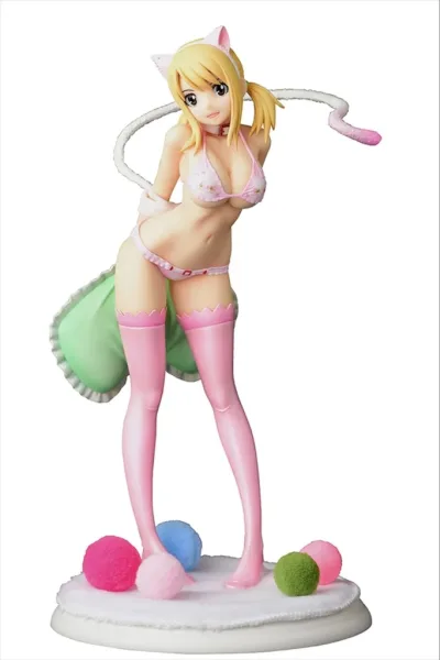 Figura good smile company fairy tail lucy heartfilia cherry blossom