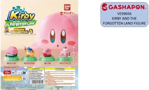 Set gashapon figuras bandai lote 30 articulos kirby and the forgotten land