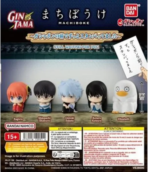 Surtido bandai gashapon gintama still waiting for you 30 articulos