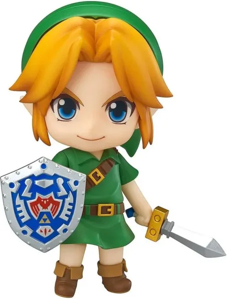 Figura good smile companyy the legend of zelda majora's mask 3d version nendoroid link 10cm
