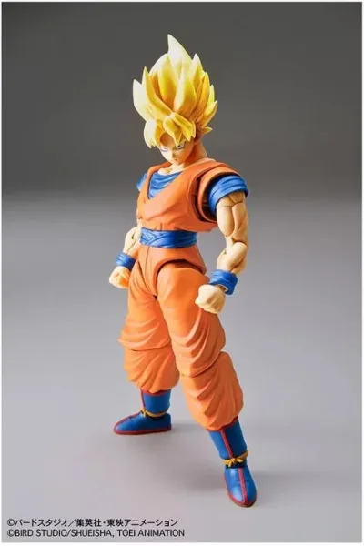 Maqueta figure - rise standard super saiyan son goku pkg renewal re - run