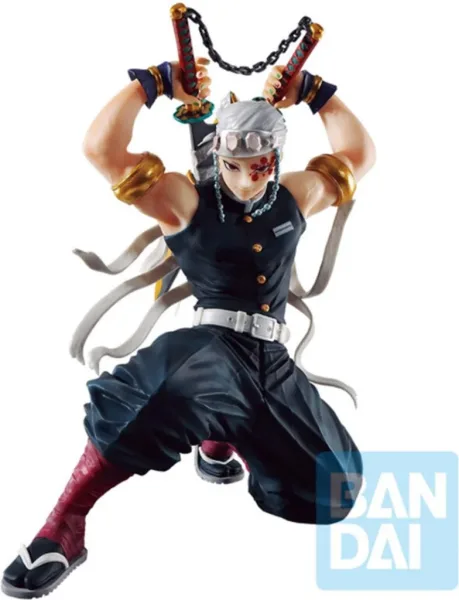 Figura tengen bandai ichibansho demon slayer kimetsu no yaiba uzui 20 cm exclusiva